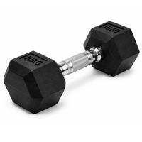 HANTEL OBCIĄŻNIKI DO ĆWICZEŃ MIĘŚNI HEX 10KG